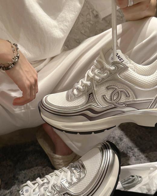 男女同款小香银角大王经典内增高走秀运动鞋 商品图5