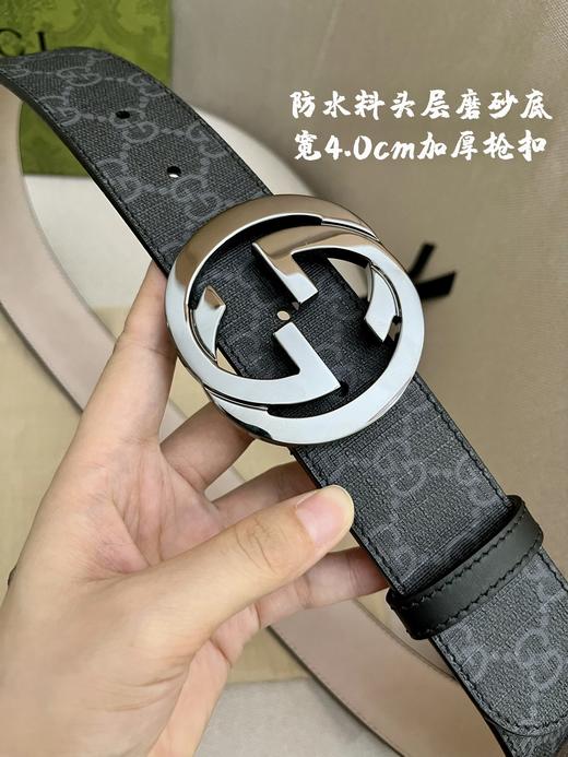 古驰 腰带 牛皮 4.0cm （GD） 商品图1