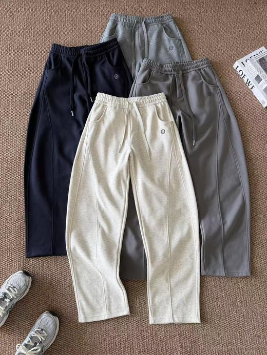 【sssp1】春款女士休闲弯刀阔腿纯色卫裤！！ 商品图1