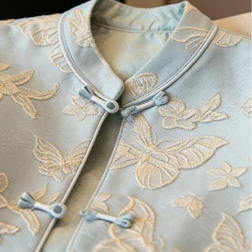 春夏新款！久北·新中式提花刺绣马甲 | 它藏着东方美学的雅致，适配春夏的清爽，毫不费力穿出高级感【预售7天发货】 商品图3