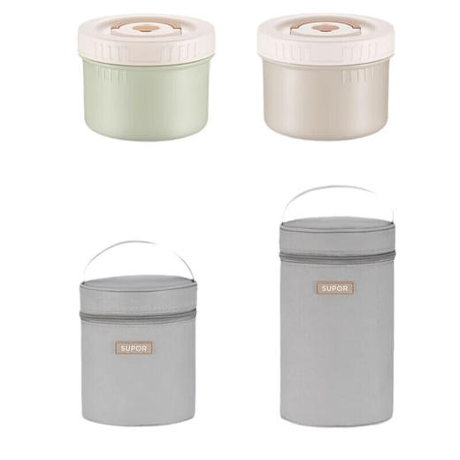 【积分兑换】苏泊尔 保温饭盒两件套TK23104E 商品图2