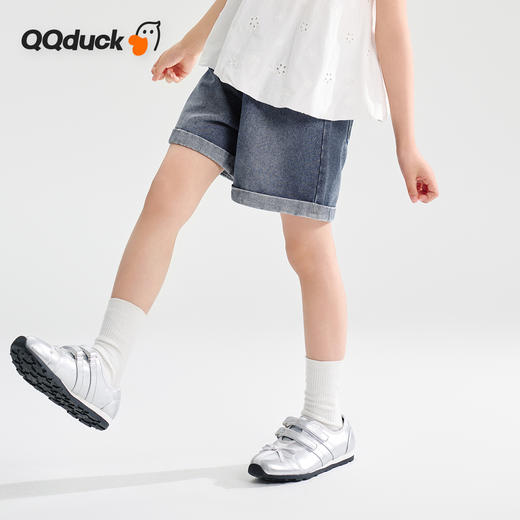 【120-165】【可可鸭】女童夏季牛仔短裤 商品图1