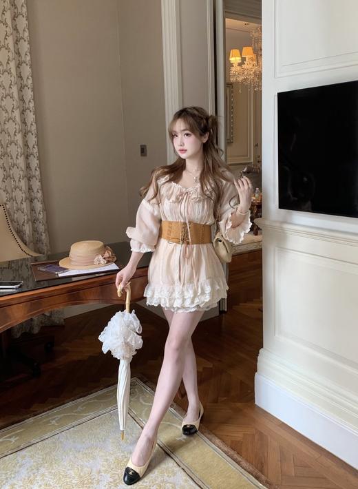 香奈儿 中古款书包扣尖头芭蕾舞鞋平底鞋 商品图12