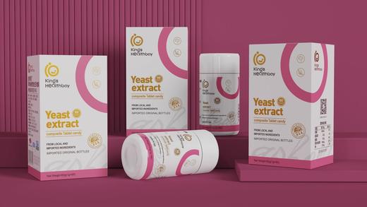 金斯健贝酵母抽提物压片糖果~27年2月到期，介意勿拍，限时优惠买一送一 商品图0