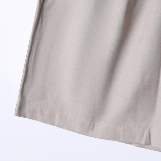 SDSA男装2026新款高贵轻奢韩版系纯色带松紧腰短裤休闲百搭直筒 商品图3