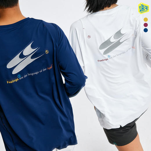 CryingCenter反光吸湿速干跑步运动户外综合训练服长袖上衣 商品图3