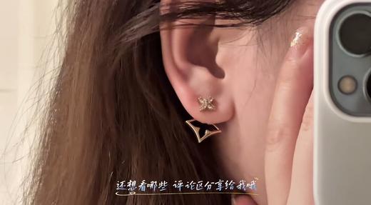 LV 当季新款 FLOWERGRAM STRASS 耳环 商品图5
