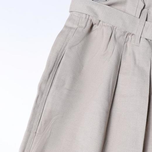 SDSA男装2026新款高贵轻奢韩版系纯色带松紧腰短裤休闲百搭直筒 商品图2