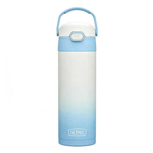 膳魔师 316不锈钢吸管保温杯 6层锁温保温黑科技 一键开盖 自带提手 保温保冷 四季通用 600ml/400ml/500ml 商品图6