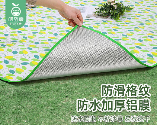 长江春游彩膜防潮野餐垫/1件（150*200cm） 商品图1