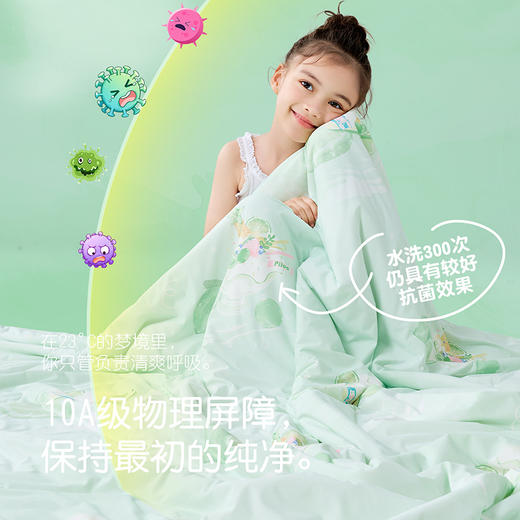 5.0升级凉感被天花板！匹鲁10A抗菌双重凉感绵绵冰被 双面不同凉感 4级抗起球 商品图4