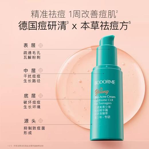 【69元会员福利】贝德美青少年祛痘精华霜30g   商品图1