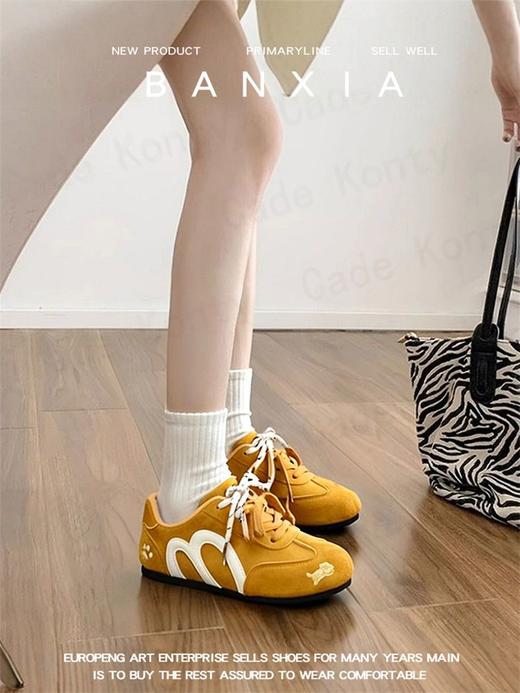 【多妈团购 YiLuoShan休闲女鞋系列秒杀！皮面网面两款可选】一脚蹬设计，懒人福音！走一天都不累脚！隐形增高3厘米，又透气又舒服，太好穿了-金克丝 商品图3