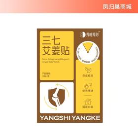 【凤品优选】-三七艾草暖暖贴（全身可用）--3盒