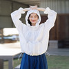 特绽放098朵/"呼吸"防晒外套*纯苎麻轻薄长袖连帽可调节外套女夏 商品缩略图2