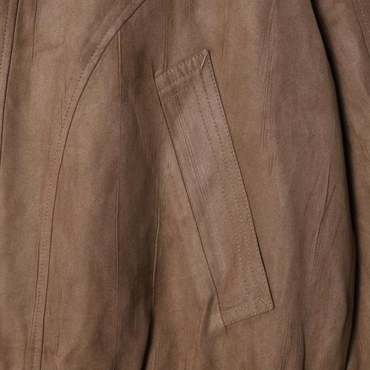 SDSA男装2026新款高贵轻奢韩系简约纯色立领褶皱夹克外套百搭休闲 商品图2