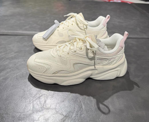 XXM  李宁奶椰|休闲鞋女鞋2026年新款复古厚底增高老爹鞋跑步鞋运动鞋 商品图0