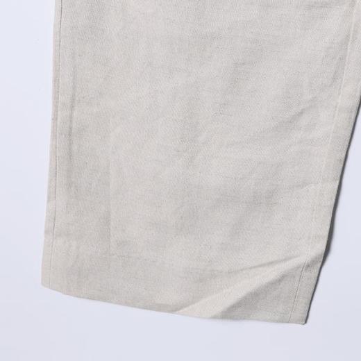 SDSA男装2026新款高贵轻奢简约纯色老钱麻棉褶皱休闲裤百搭时尚 商品图3