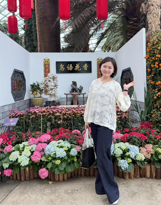 设计师剪花钉珠上衣 商品图0