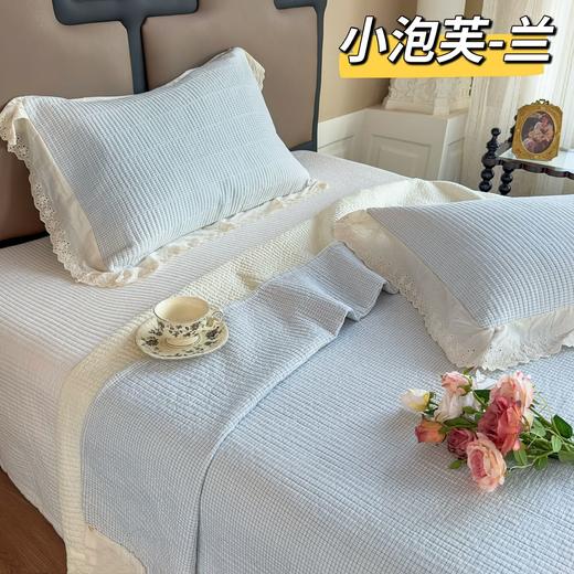 法式轻奢公主风三件套超柔水洗棉床盖G118000138 商品图2
