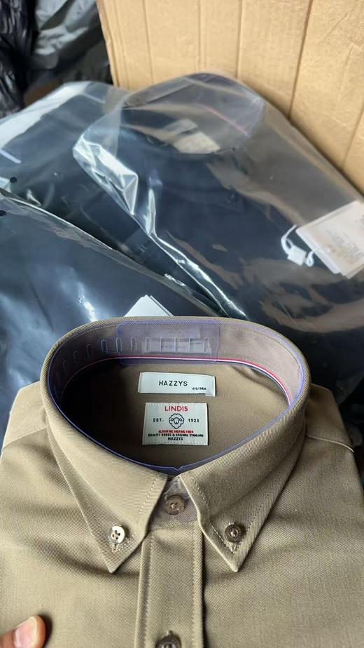 直发 当季新款 哈吉狗精品，羊毛混纺男士衬衫 商品图3