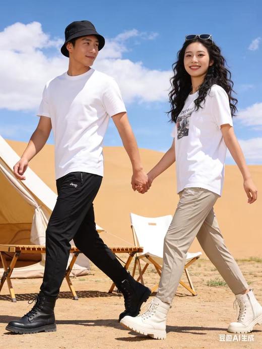 直发【得物正品】JEEP情侣款劲爽爆冰裤， 挺括有型 不皱不挑身形 商品图4