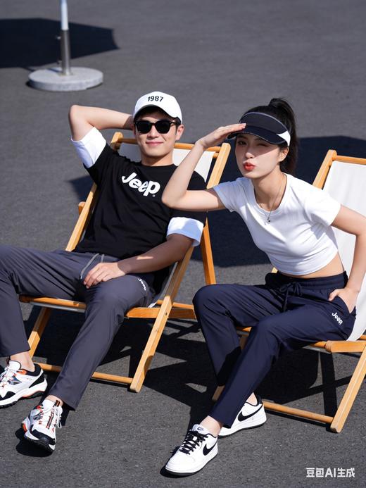 直发【得物正品】JEEP情侣款劲爽爆冰裤， 挺括有型 不皱不挑身形 商品图2