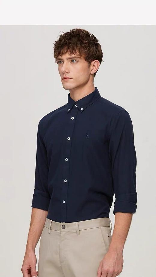 直发 当季新款 哈吉狗精品，羊毛混纺男士衬衫 商品图5