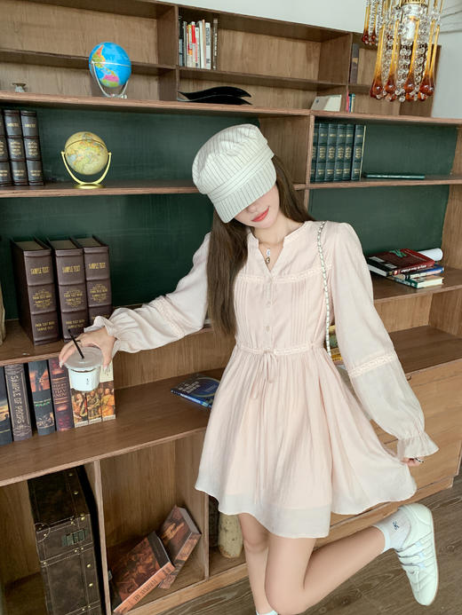 <曾小咸推荐>3.21现货秒杀 ！微信超特价！法式长袖连衣裙 日常219.99 立减120 秒杀99.99！！ 商品图7