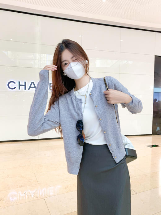 <曾小咸推荐>3.21现货秒杀 ！微信超特价！纯色4色针织开衫 日常139.99 立减80 秒杀59.99！！ 商品图7