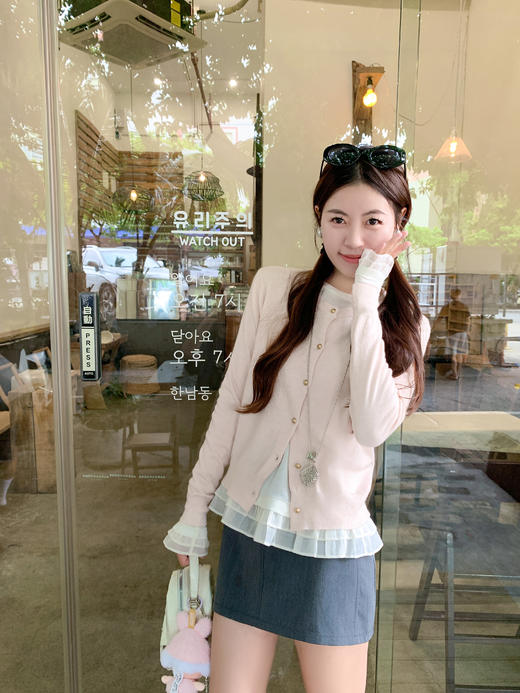 <曾小咸推荐>3.21现货秒杀 ！微信超特价！纯色4色针织开衫 日常139.99 立减80 秒杀59.99！！ 商品图8