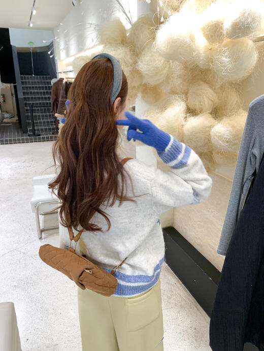 <曾小咸推荐>3.22现货秒杀 ！微信超特价！韩系撞色提花毛衣 日常219.99 立减120 秒杀99.99！！ 商品图6