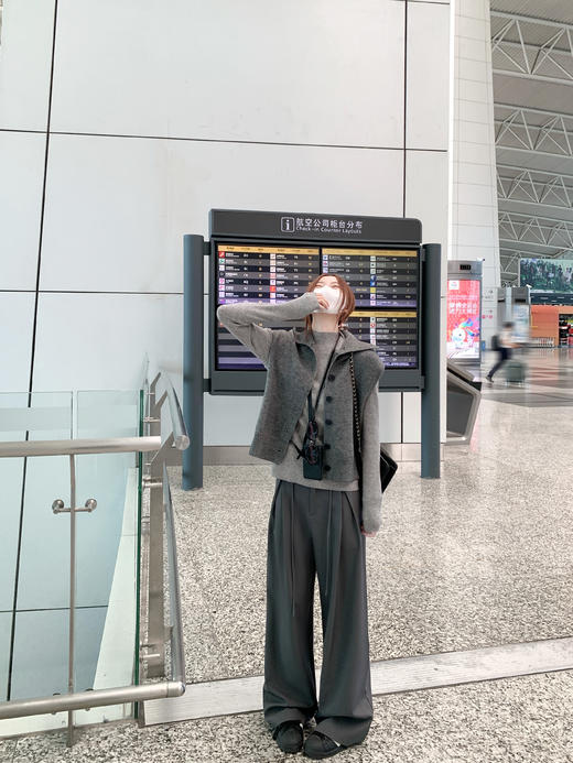 <曾小咸推荐>3.22现货秒杀 ！微信超特价！两穿高领毛织马甲背心 日常169.99 立减90 秒杀79.99！！抽绳直筒西装裤（加厚）秒杀89.99！！ 商品图14