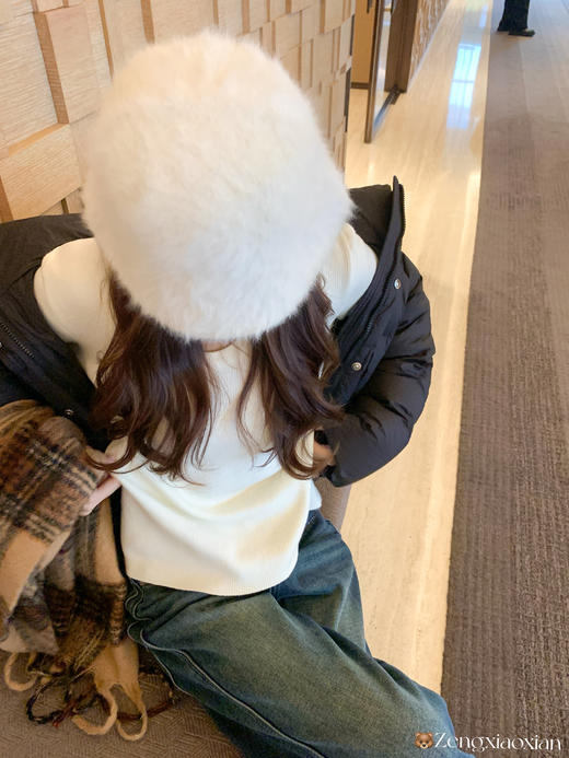 <曾小咸推荐>3.21现货秒杀 ！微信超特价！深蓝阔腿加绒直筒牛仔裤 日常229.99 立减130 秒杀99.99！！ 商品图14