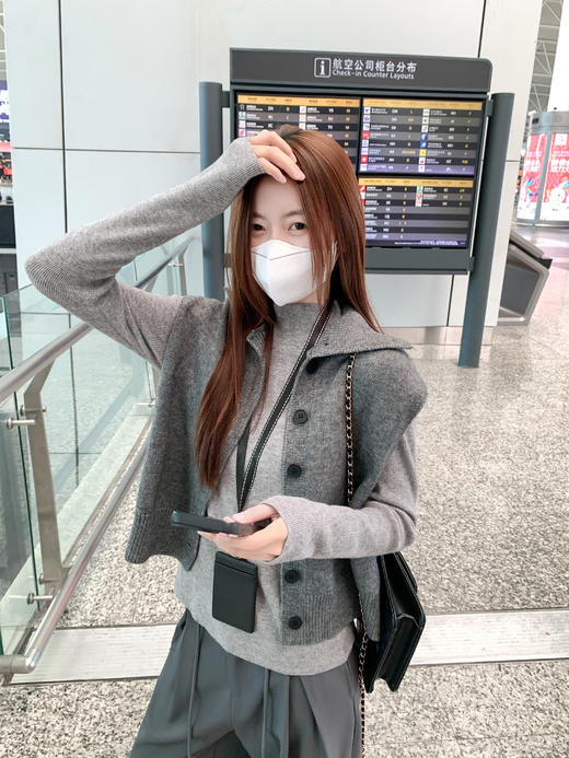 <曾小咸推荐>3.22现货秒杀 ！微信超特价！两穿高领毛织马甲背心 日常169.99 立减90 秒杀79.99！！抽绳直筒西装裤（加厚）秒杀89.99！！ 商品图13