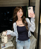 张心子【轻氧夏日】春夏防晒减龄针织开衫 U2603033 商品缩略图8