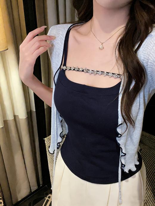 张心子【轻氧夏日】春夏防晒减龄针织开衫 U2603033 商品图3