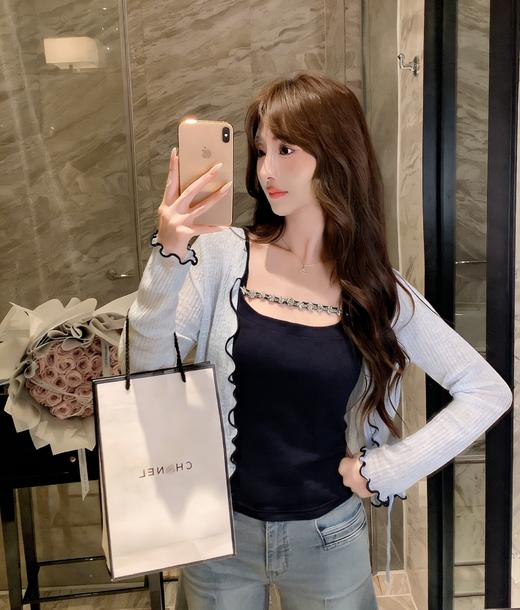 张心子【轻氧夏日】春夏防晒减龄针织开衫 U2603033 商品图11