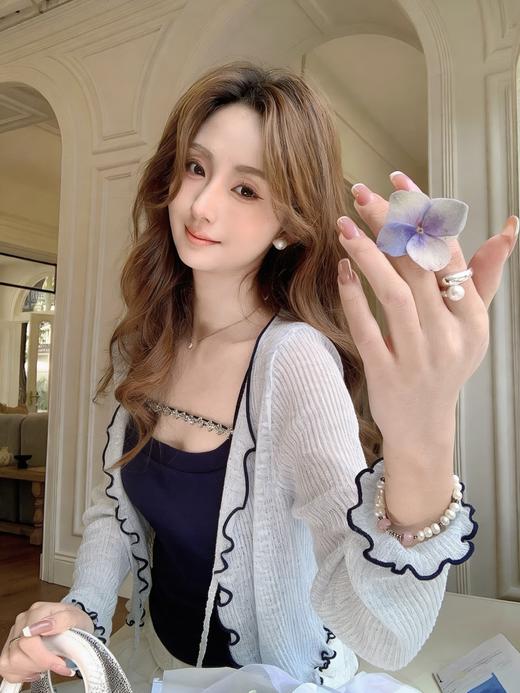 张心子【轻氧夏日】春夏防晒减龄针织开衫 U2603033 商品图9