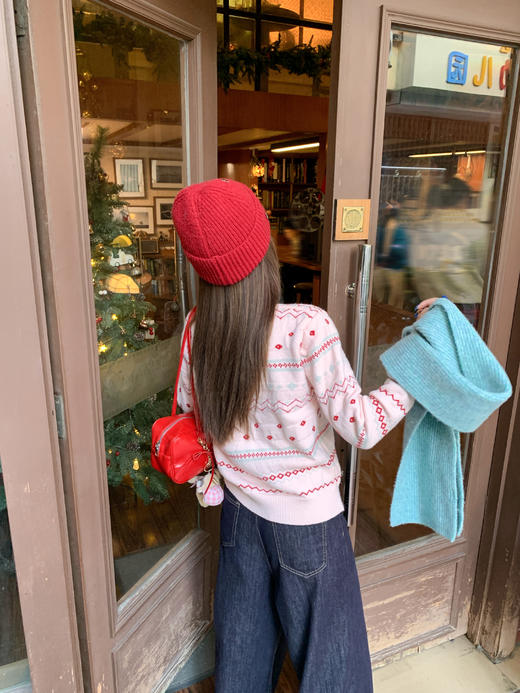 <曾小咸推荐>3.22现货秒杀 ！微信超特价！浅粉色提花毛衣 日常189.99 立减100 秒杀89.99！！ 商品图12