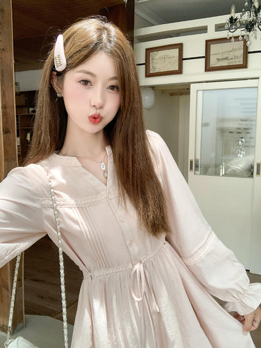 <曾小咸推荐>3.21现货秒杀 ！微信超特价！法式长袖连衣裙 日常219.99 立减120 秒杀99.99！！ 商品图10