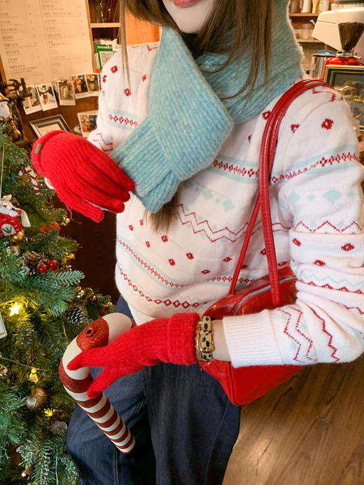 <曾小咸推荐>3.22现货秒杀 ！微信超特价！浅粉色提花毛衣 日常189.99 立减100 秒杀89.99！！ 商品图5