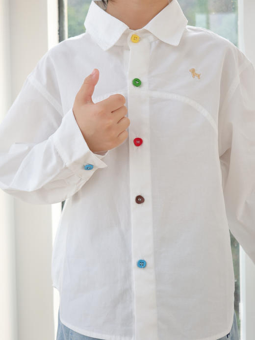 预售7天 | patadog蓝狗·水洗棉衬衫★春田发发 商品图3