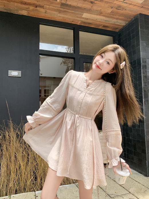 <曾小咸推荐>3.21现货秒杀 ！微信超特价！法式长袖连衣裙 日常219.99 立减120 秒杀99.99！！ 商品图9