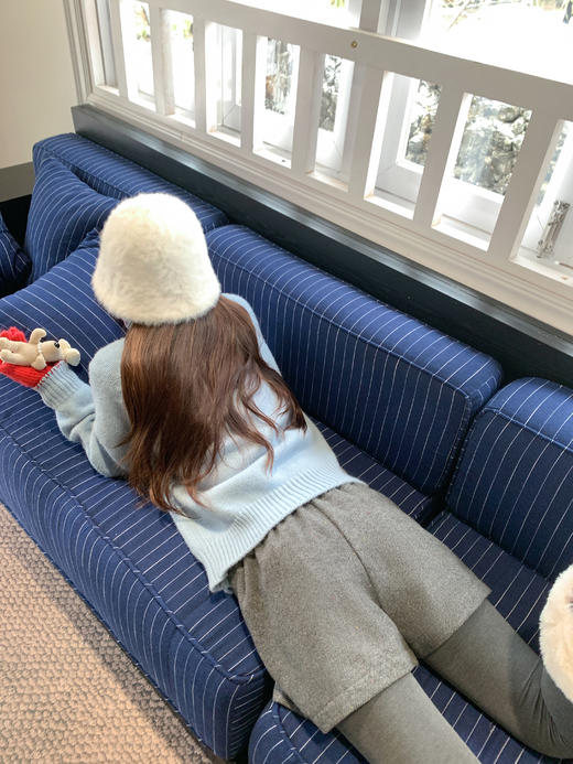 <曾小咸推荐>3.21现货秒杀 ！微信超特价！韩系高腰毛呢短裤 日常139.99 立减80 秒杀59.99！！粉色翻领毛衣开衫 日常189.99 立减100 秒杀89.99！！ 商品图11