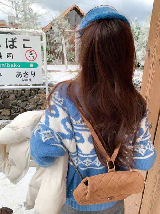 <曾小咸推荐>3.22现货秒杀 ！微信超特价！韩系撞色蝴蝶结毛衣 日常189.99 立减100 秒杀89.99！！ 商品图10