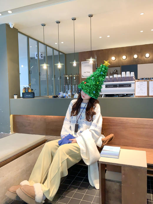 <曾小咸推荐>3.22现货秒杀 ！微信超特价！韩系撞色提花毛衣 日常219.99 立减120 秒杀99.99！！ 商品图10