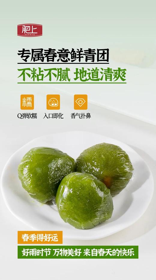 肥上艾草青团，三种味道都不踩雷，一口咬下去，幸福感爆棚 商品图1