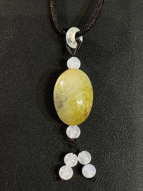 金沁籽料白玉龟壳型勒子，顺丰包邮