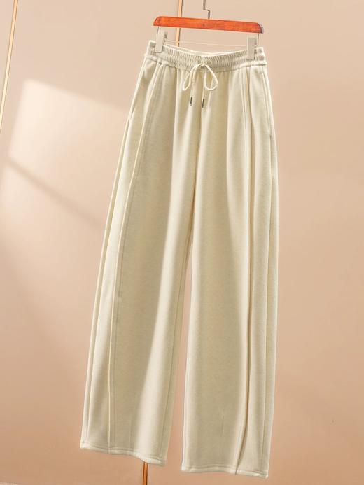 直发【2602】云朵棉·裸感空气·松紧腰侧边缝休闲裤不易皱的弯刀裤 商品图4